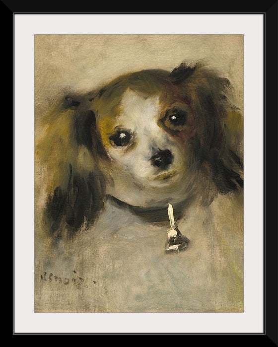 "Head of a Dog" (1870), Pierre - Auguste Renoir