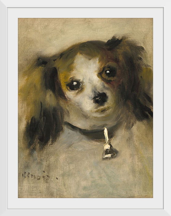 "Head of a Dog" (1870), Pierre - Auguste Renoir