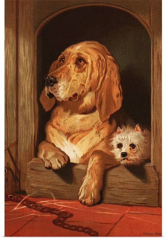 "Dignity and Impudence (1877)", Sir Edwin Landseer