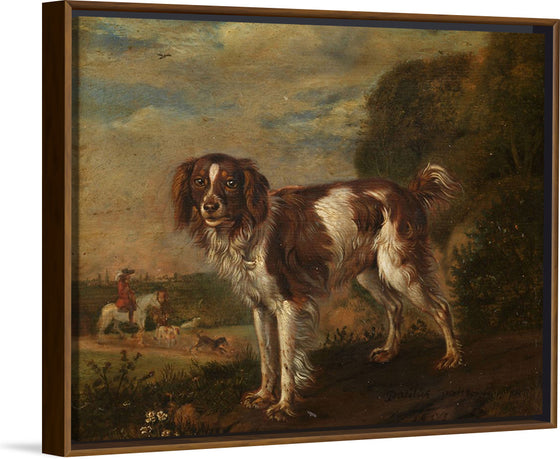 "A Spaniel (1653)", Paulus Potter