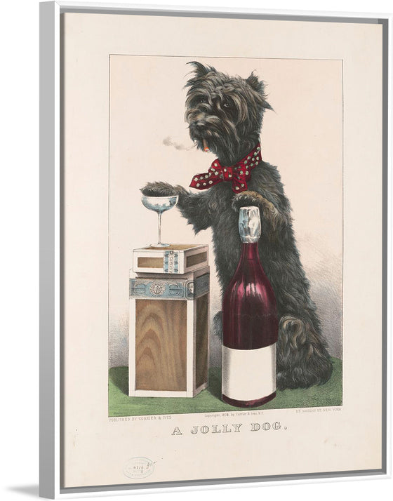 "A Jolly Dog", Currier and Ives