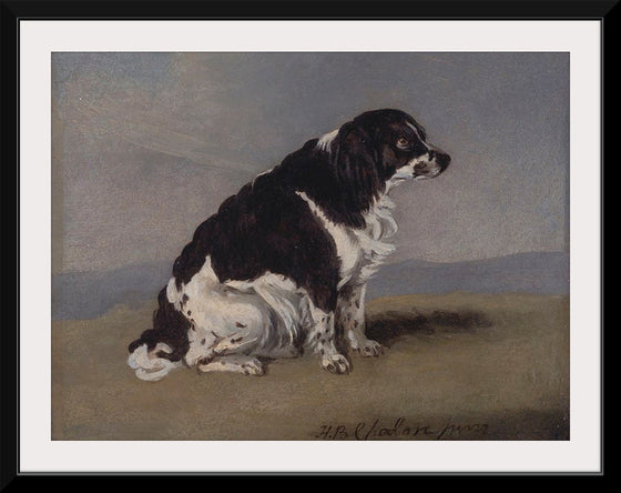 "The Duchess of York's Spaniel (1804)", Henry Bernard Chalon