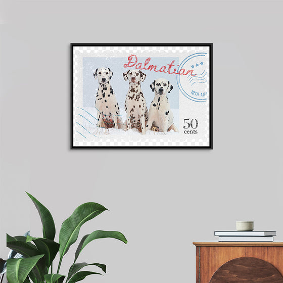 "Dalmatians in the Snow"