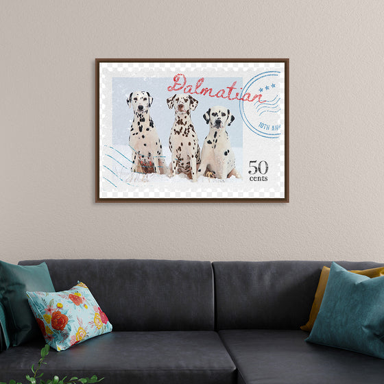 "Dalmatians in the Snow"