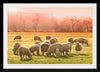 "Flock of Sheep in a Meadow"