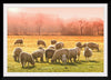 "Flock of Sheep in a Meadow"