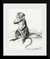 "Sitting Monkey, Eating a Fruit (1775-1883)", Jean Bernard