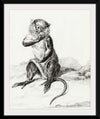 "Sitting Monkey, Eating a Fruit (1775-1883)", Jean Bernard