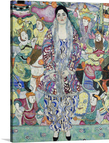  Immerse yourself in the enchanting world of Gustav Klimt’s masterpiece, “Friederike Maria Beer.” This exquisite artwork, available as a premium print, captures the essence of Klimt’s iconic style - a symphony of color and form. Every brushstroke reveals an intricate tapestry of patterns and figures, weaving a narrative as complex and captivating as the subject herself. 