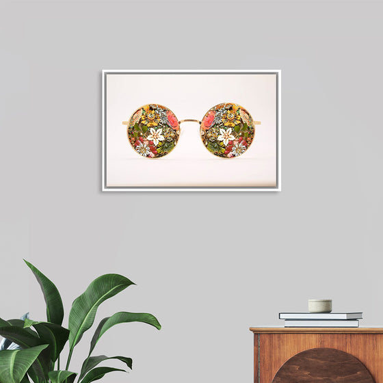 "Floral Glasses"