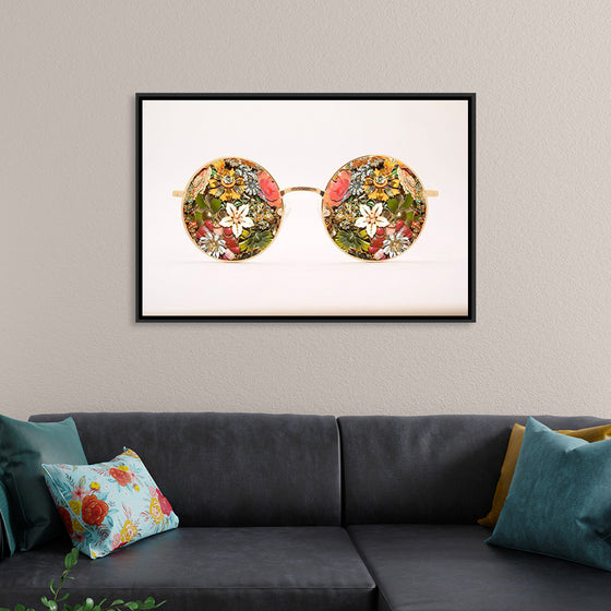 "Floral Glasses"