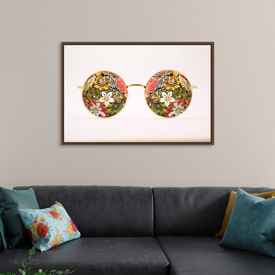 "Floral Glasses"