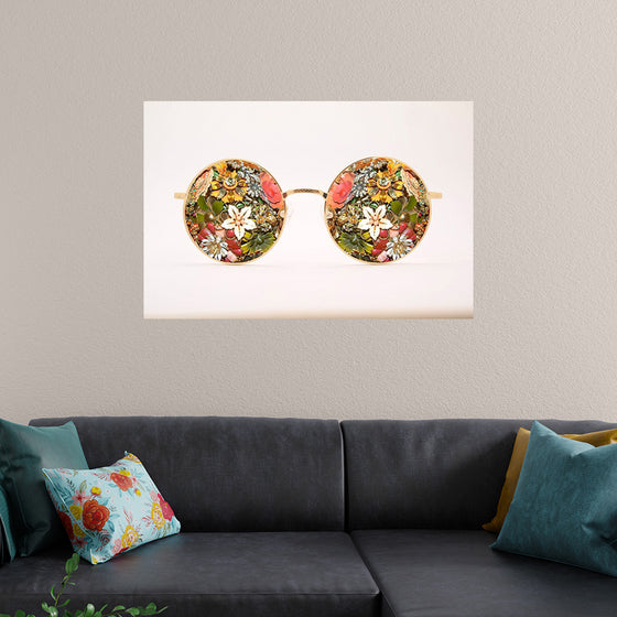 "Floral Glasses"