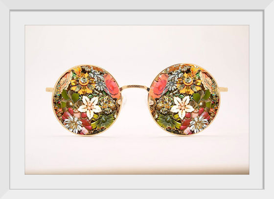 "Floral Glasses"