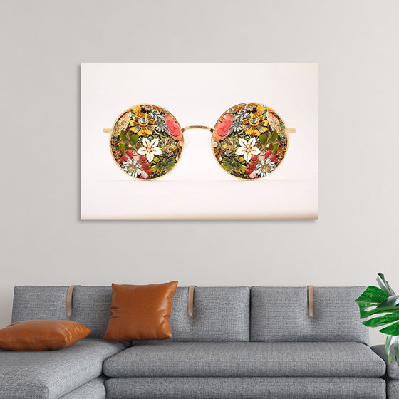 "Floral Glasses"