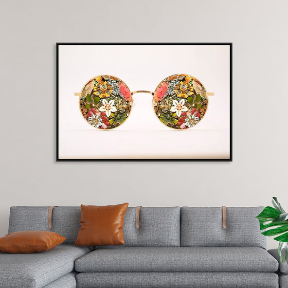 "Floral Glasses"