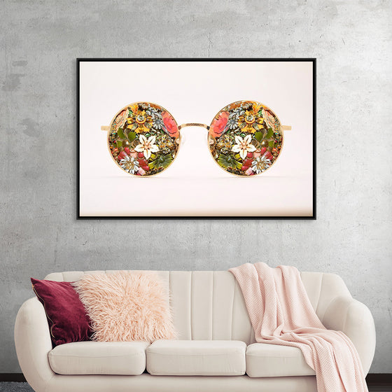 "Floral Glasses"