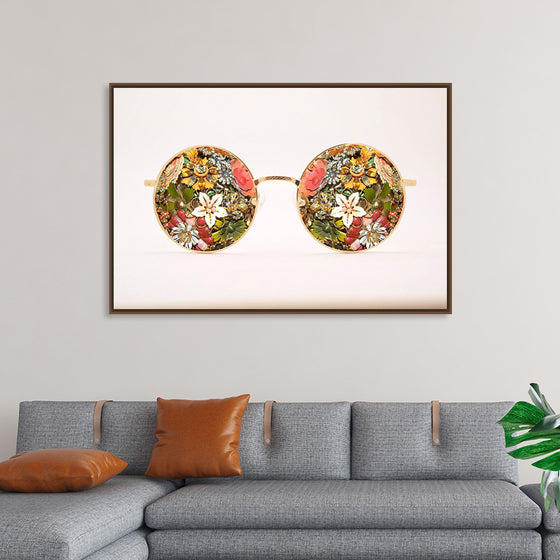 "Floral Glasses"