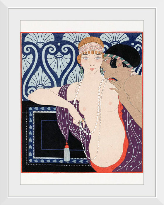 "Les Trois Beautes de Mnasidika (1922)", George Barbier