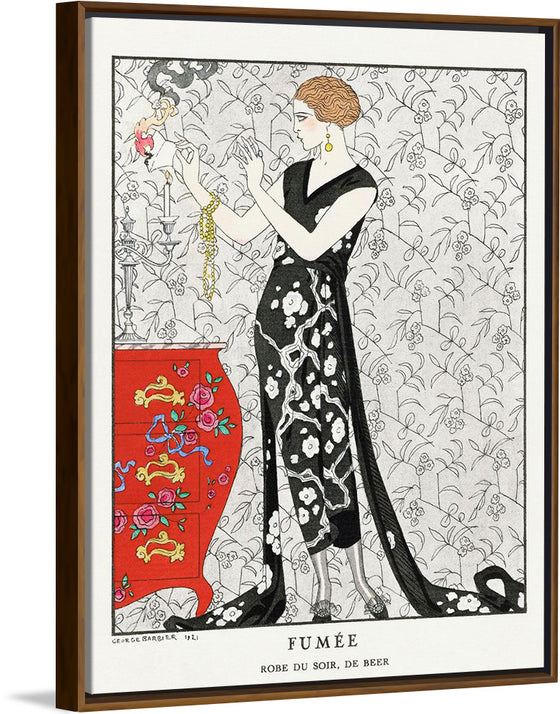 "Fumée: Robe du soir, de Beer (1921)", George Barbier