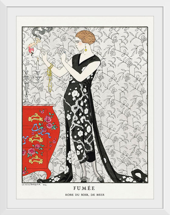 "Fumée: Robe du soir, de Beer (1921)", George Barbier