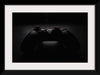 "A Dark Background Photograph of an Xbox Controller"