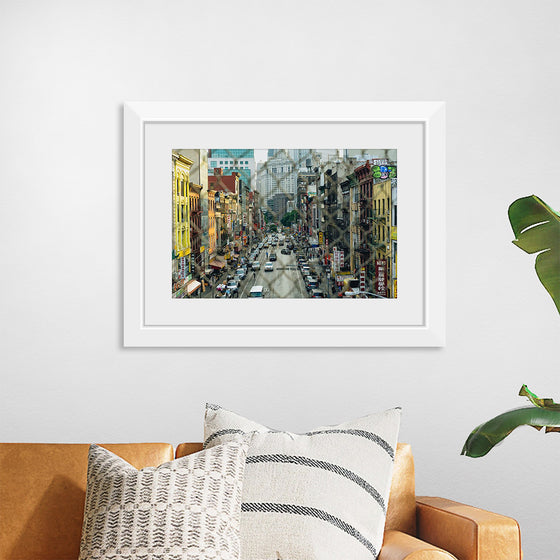 "Overview of China Town in New York City"