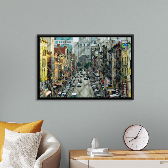 "Overview of China Town in New York City"