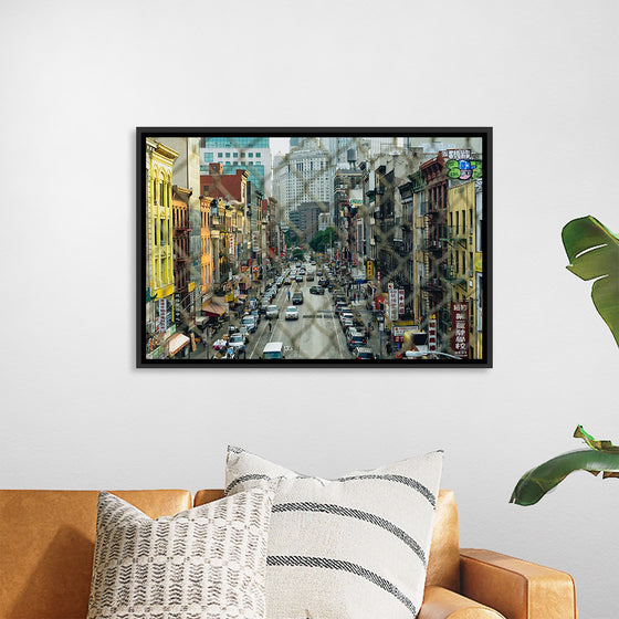 "Overview of China Town in New York City"