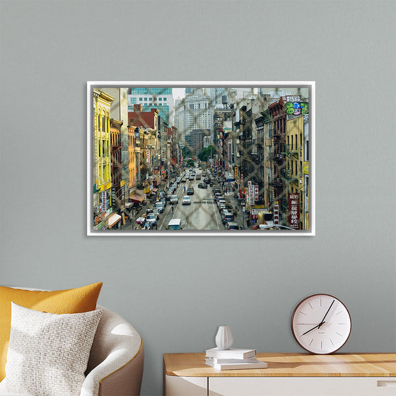 "Overview of China Town in New York City"