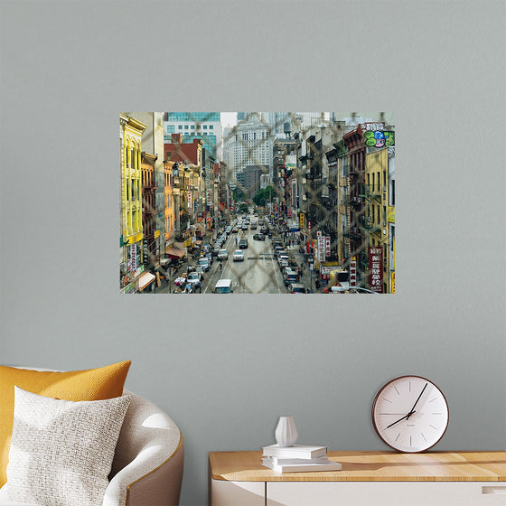 "Overview of China Town in New York City"