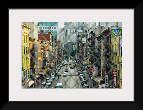 "Overview of China Town in New York City"