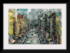 "Overview of China Town in New York City"