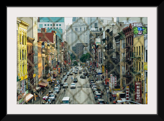 "Overview of China Town in New York City"