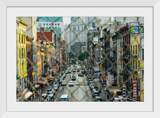 "Overview of China Town in New York City"