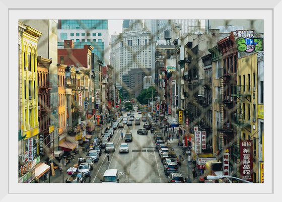 "Overview of China Town in New York City"