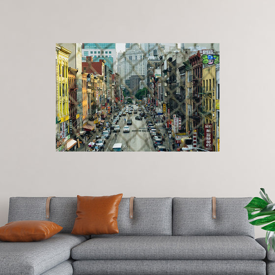 "Overview of China Town in New York City"