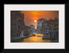 "Sunset in Venice, Italy"