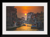 "Sunset in Venice, Italy"