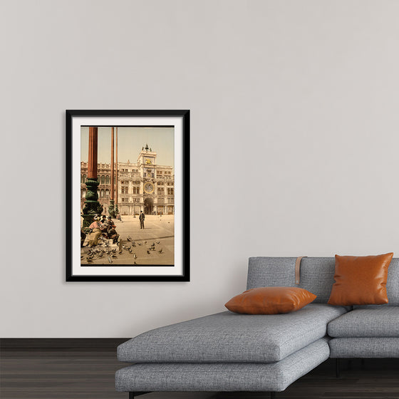 "St. Mark's Place and Clock, Venice, Italy"