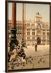 "St. Mark's Place and Clock, Venice, Italy"