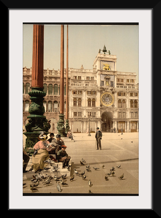 "St. Mark's Place and Clock, Venice, Italy"