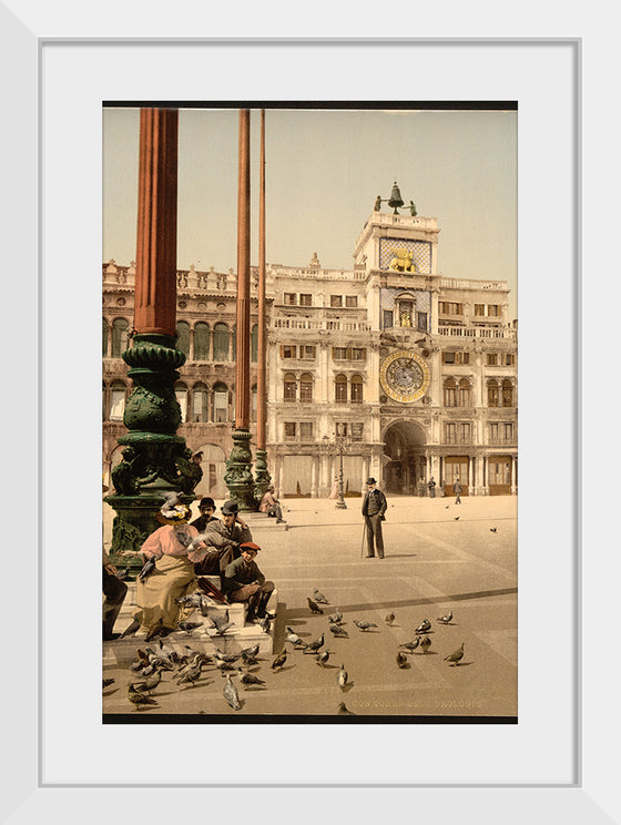 "St. Mark's Place and Clock, Venice, Italy"