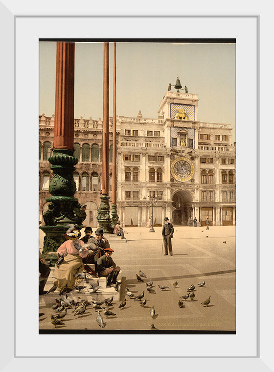 "St. Mark's Place and Clock, Venice, Italy"