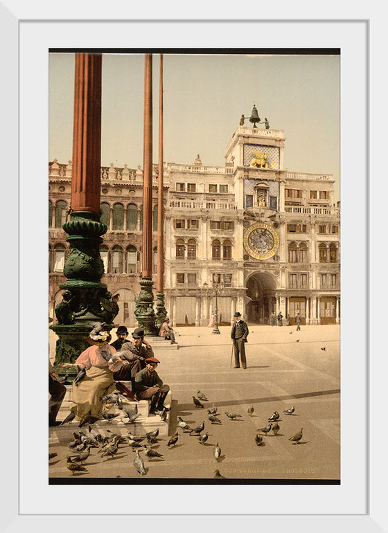 "St. Mark's Place and Clock, Venice, Italy"