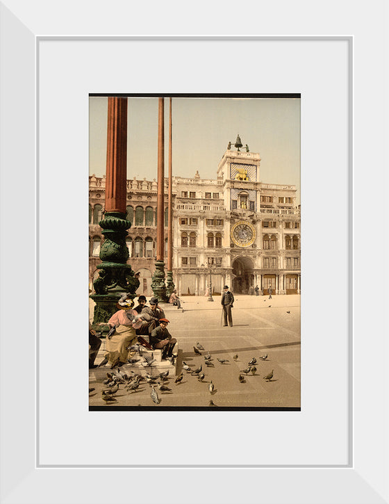 "St. Mark's Place and Clock, Venice, Italy"