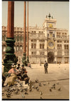 "St. Mark's Place and Clock, Venice, Italy"