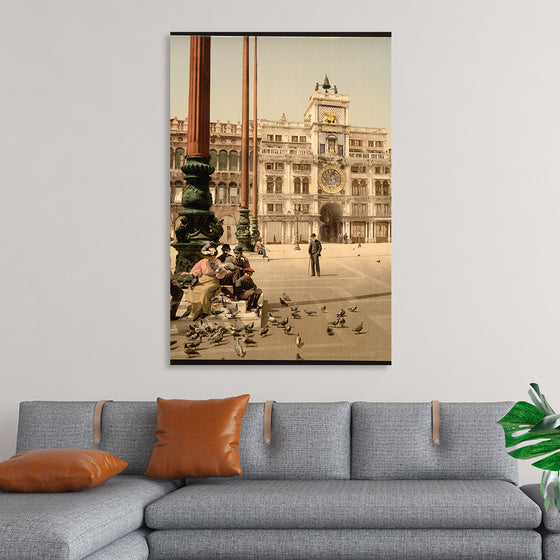 "St. Mark's Place and Clock, Venice, Italy"