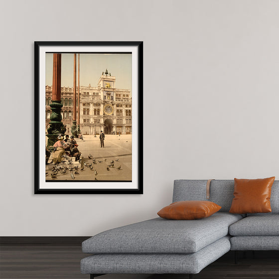 "St. Mark's Place and Clock, Venice, Italy"