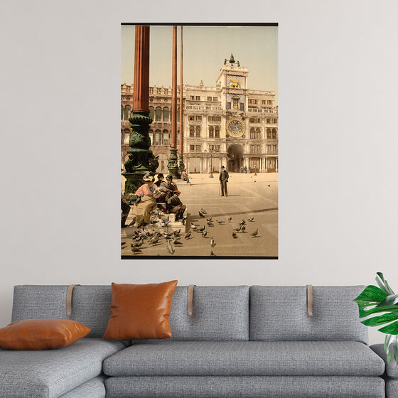 "St. Mark's Place and Clock, Venice, Italy"